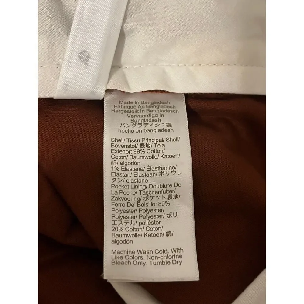 J. Crew Men’s Straight-fit flex chino pant